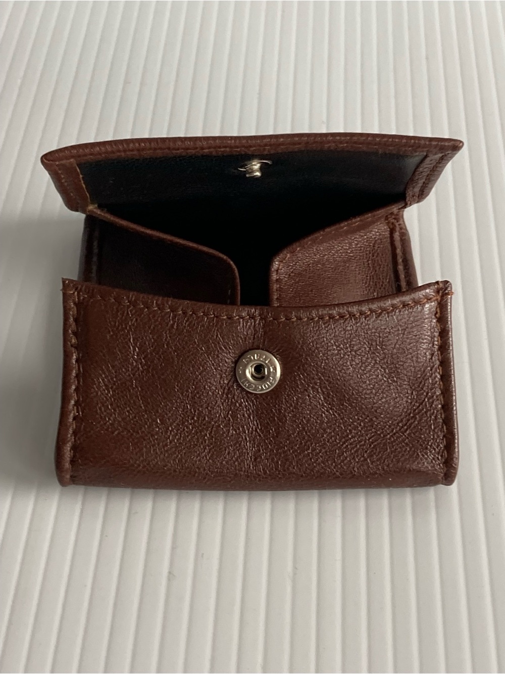 Italian Genuine Leather Coin Pouch